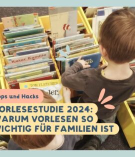 Vorlesestudie 2024: Warum Vorlesen so wichtig für Familien ist