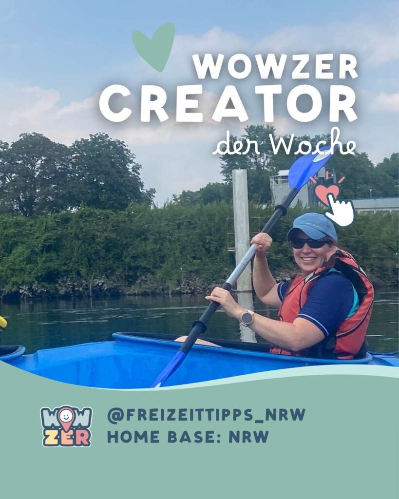 Andrea Freizeittipps NRW ist WOWZER Creator der Woche