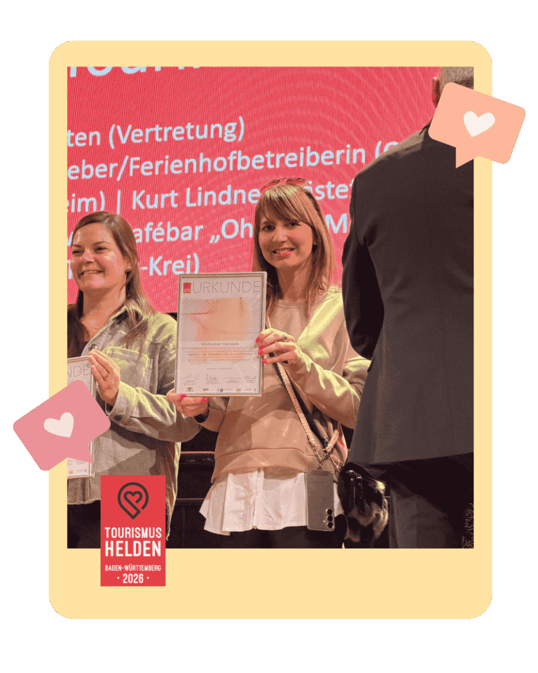 WOWZER CMT Tourismushelden 2026 Baden-Württemberg - Steffis World