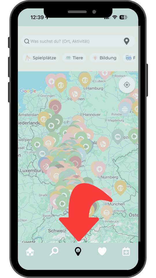 Schritt 1 · Karte öffnen