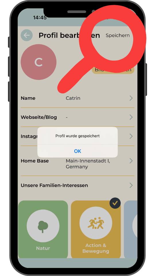 Schritt 5 · Änderungen speichern