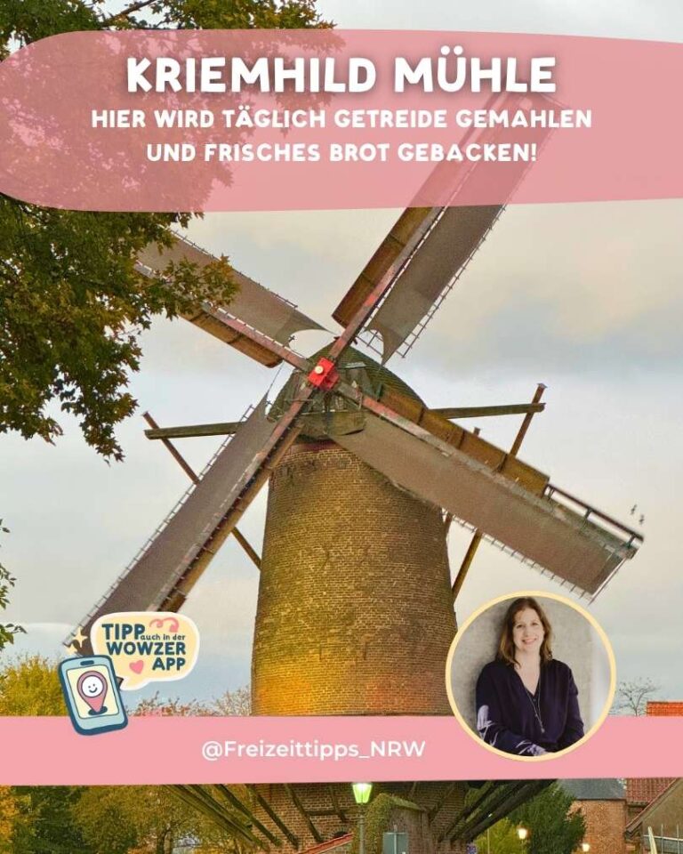 Kriemhild Mühle hier wird Täglich Getreide gemahlen und frisches Brot gebacken!