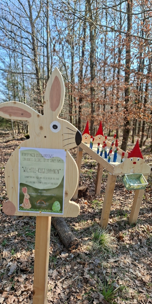 Auf der Suche nach dem Osterhasen