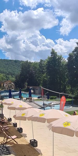 Badespaß im Blautal in Blaubeuren