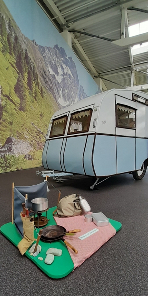 Im Erwin-Hymer-Museum einmal um die Welt