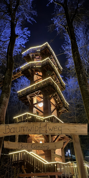 Baumwipfelweg Bad Camberg: Lichterzauber