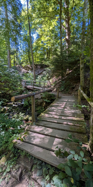 Lochbachklamm in Knüllwald