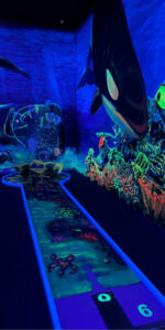 Funny Schwarzlicht Minigolf in Ettlingen