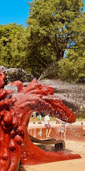 Wasserspiele Günthersburgpark Frankfurt