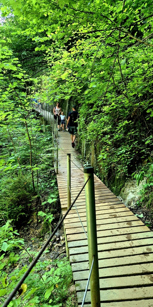 Abkühlung am Eistobel in Grünenbach