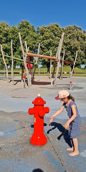 Wasserspielplatz im Wiley-Park