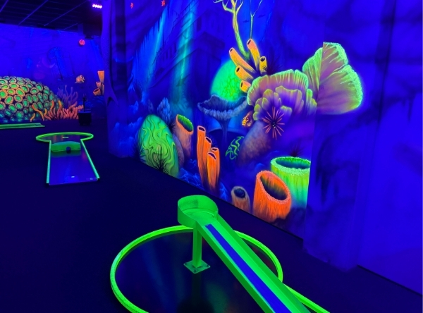 3D Minigolf im ARCADIA in Reutlingen – Ausflug mit Kindern, Foto 5