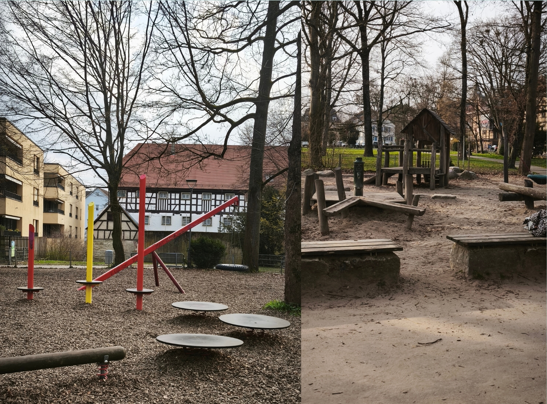 Spielplatz im Schlosspark Göppingen – Ausflug mit Kindern, Foto 2