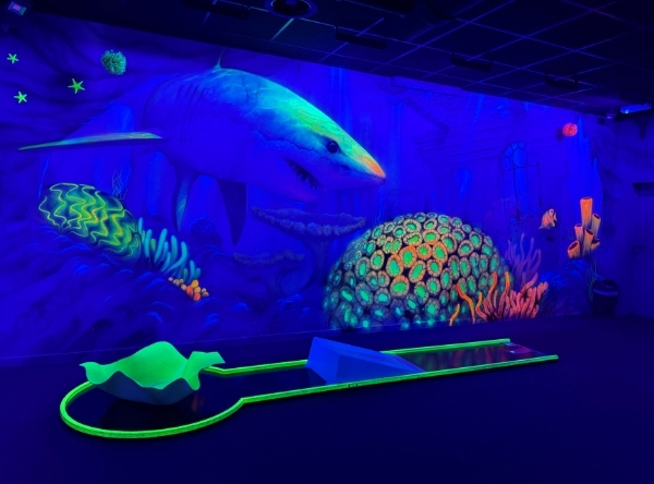 3D Minigolf im ARCADIA in Reutlingen – Ausflug mit Kindern, Foto 8