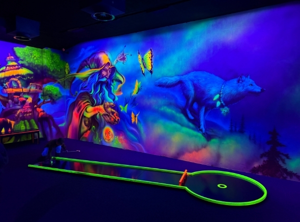 3D Minigolf im ARCADIA in Reutlingen – Ausflug mit Kindern, Foto 4
