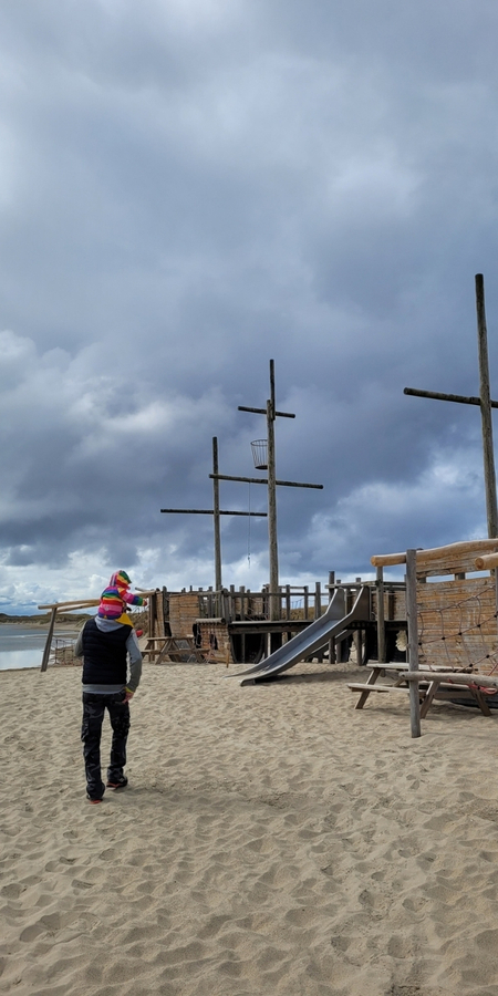 Camperduin Schiff-Spielplatz