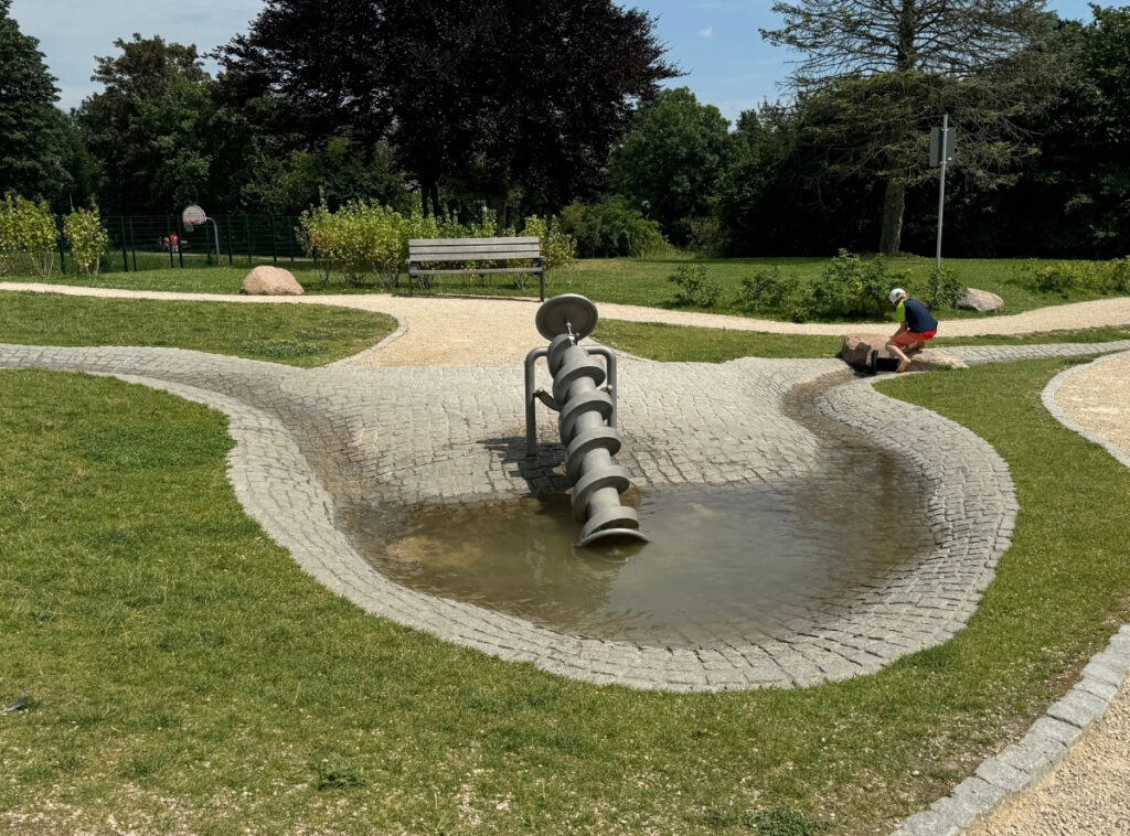 Wasserspielplatz im Burgpark Bad Vilbel