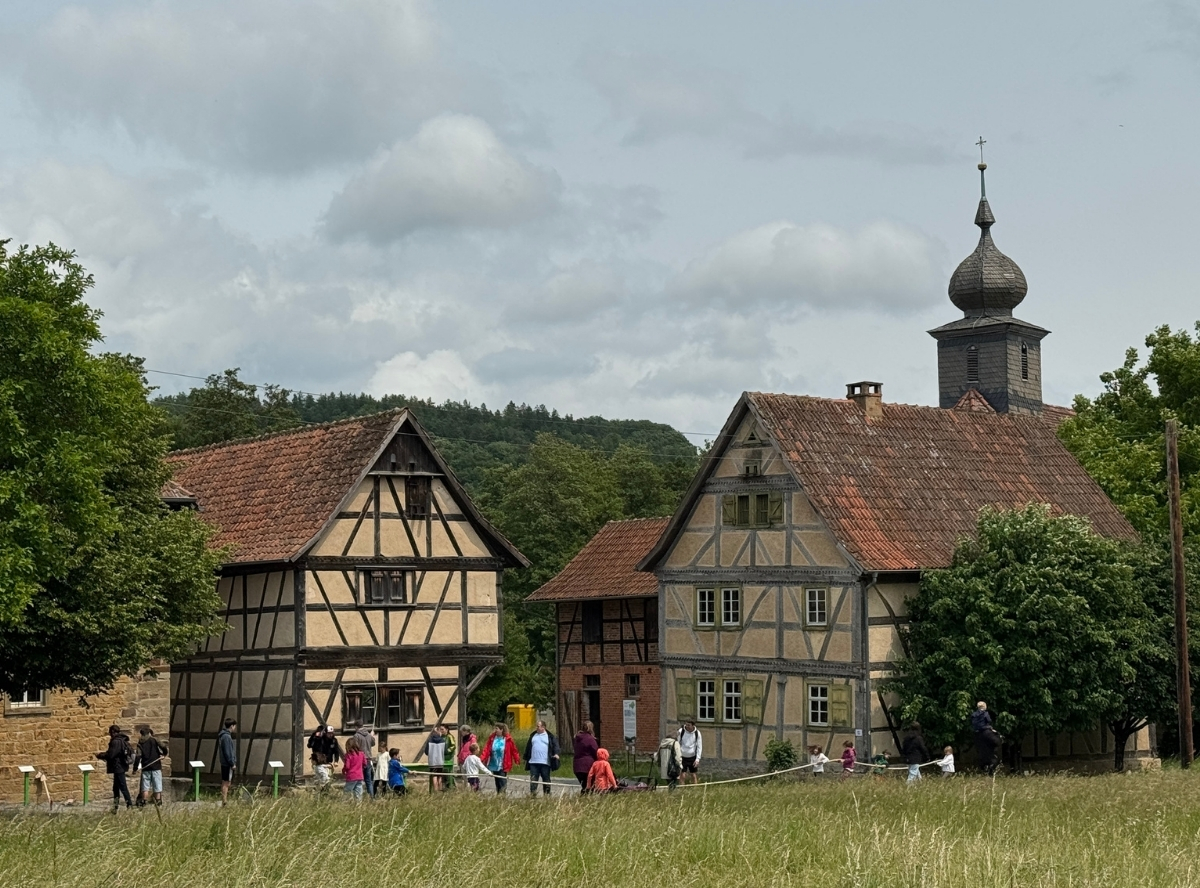 Fränkisches Freilandmuseum Fladungen – Ausflug mit Kindern, Foto 9