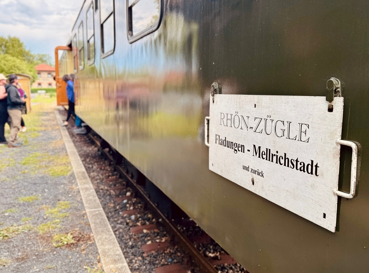 Dampflok-Fahrt mit dem Rhön-Zügle – Ausflug mit Kindern, Foto 9