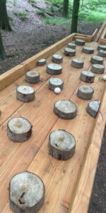 Die längste Waldkugelbahn in NRW