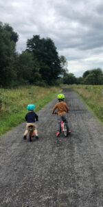 Thürer Wiesen Radweg in Thür