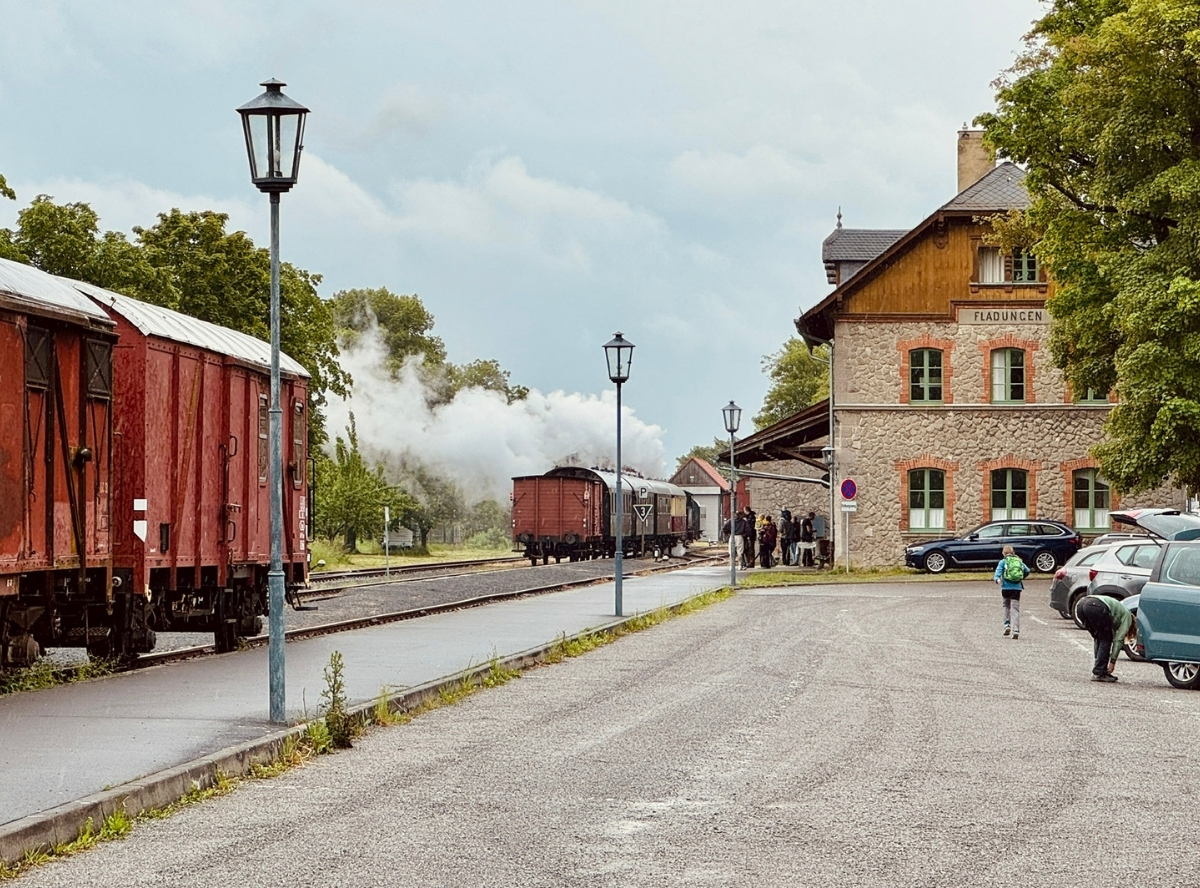 Dampflok-Fahrt mit dem Rhön-Zügle – Ausflug mit Kindern, Foto 2