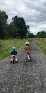 Thürer Wiesen Radweg in Thür