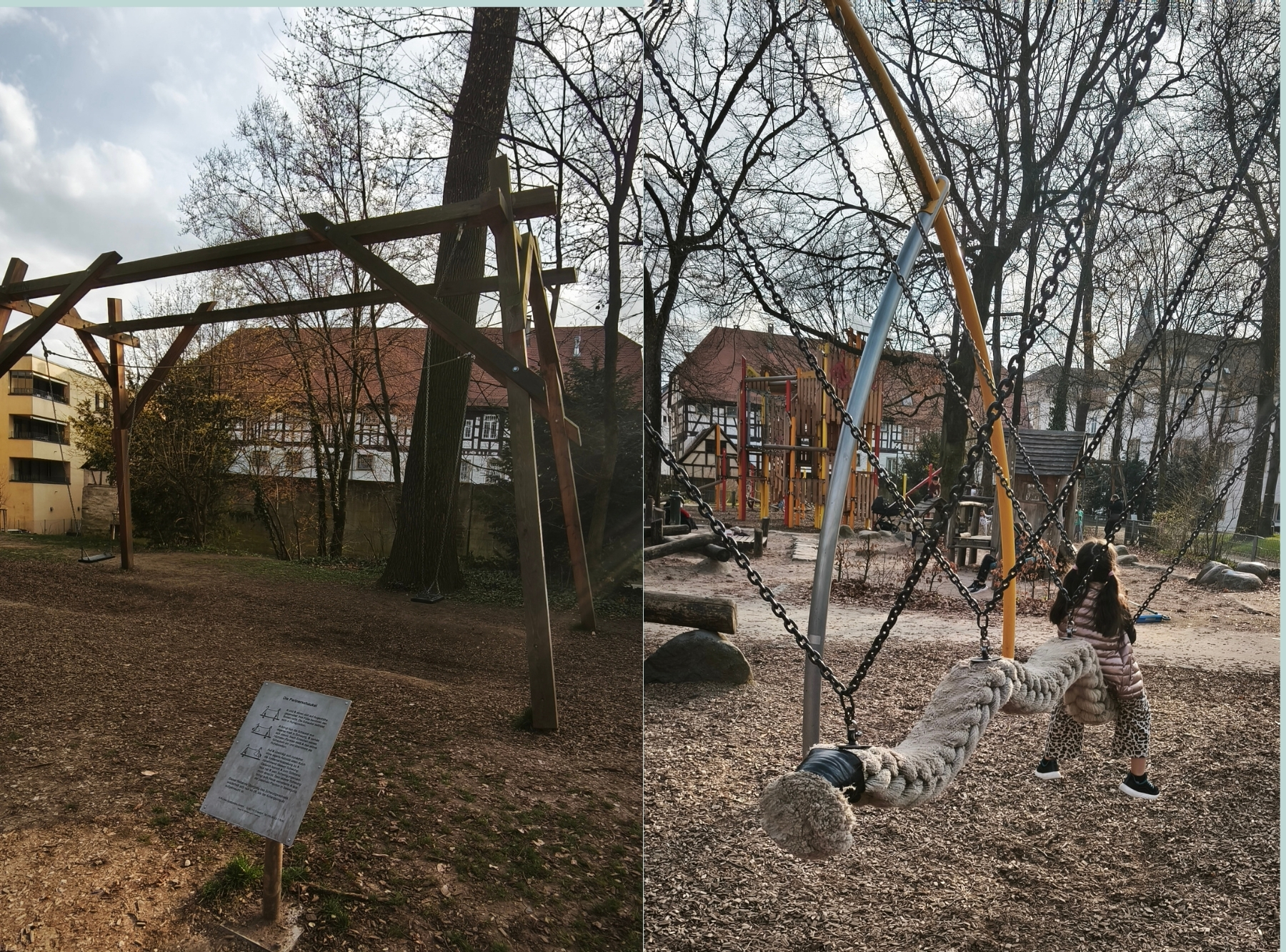 Spielplatz im Schlosspark Göppingen – Ausflug mit Kindern, Foto 4