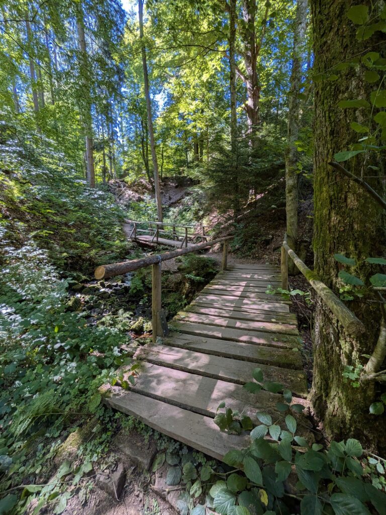 Lochbachklamm in Knüllwald