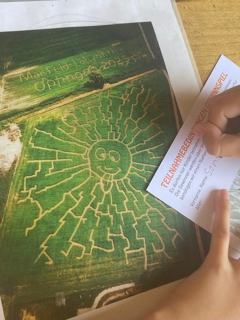 Maisfeld-Labyrinth Opfingen