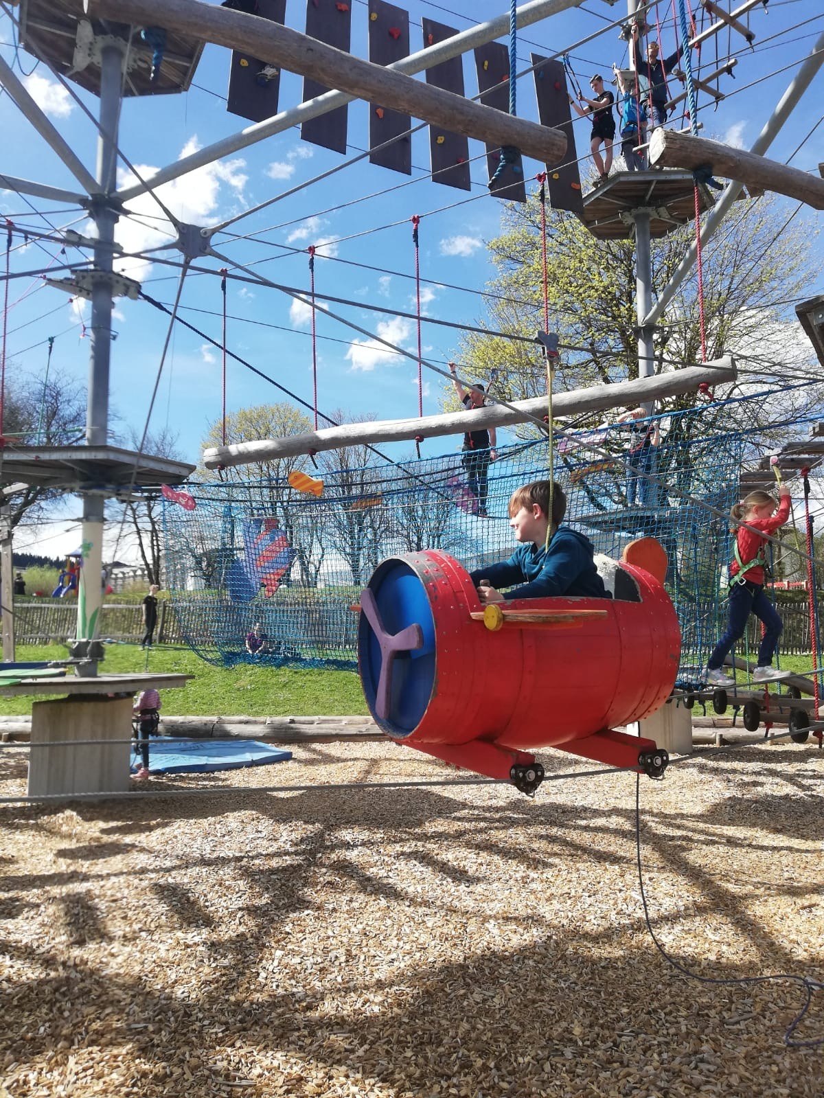 Golfkletterpark Oberhof – Ein Abenteuer für die ganze Familie – Ausflug mit Kindern, Foto 7