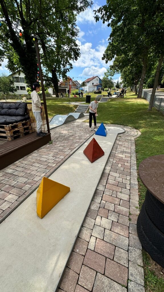 Minigolf am Seerosenteich in Neubulach