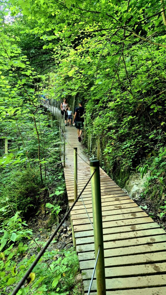Abkühlung am Eistobel in Grünenbach