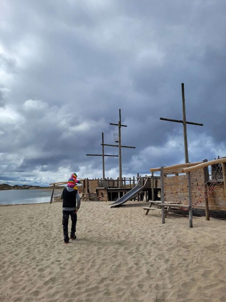 Camperduin Schiff-Spielplatz