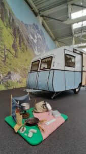 Im Erwin-Hymer-Museum einmal um die Welt