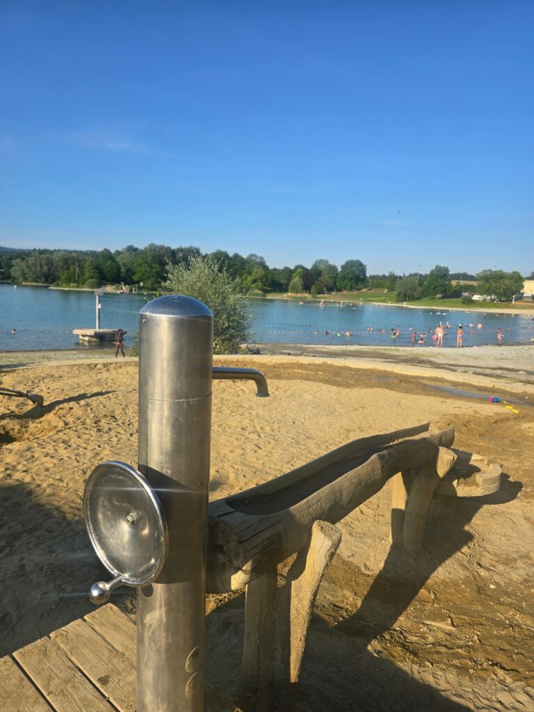 Kostenlos Baden im Schlosssee Salem am Bodensee