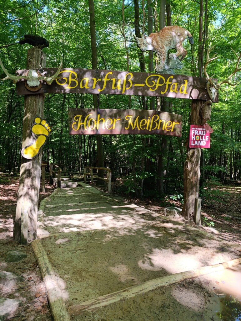 Barfußpfad am Hohen Meißner