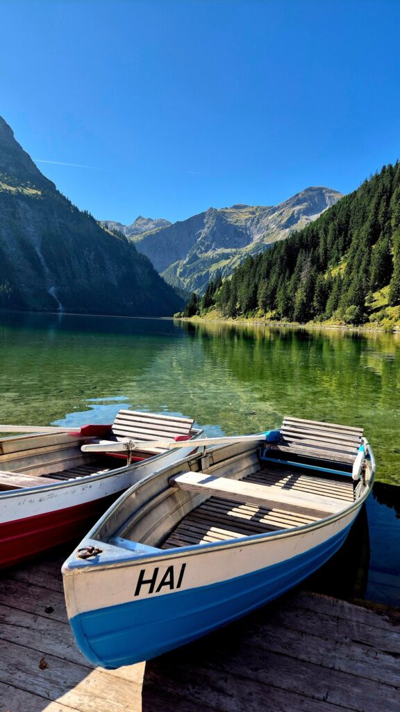 Ein traumhafter Tag am Vilsalpsee