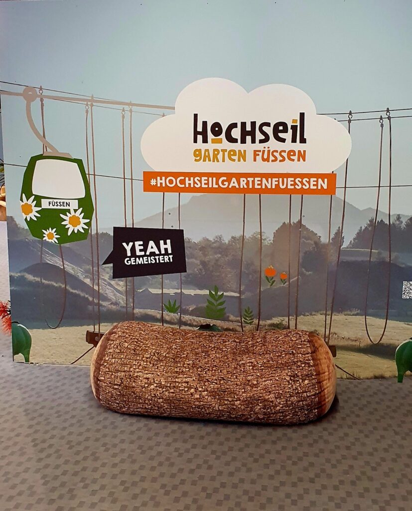 Hochseilgarten im Outlet direkt an der A7