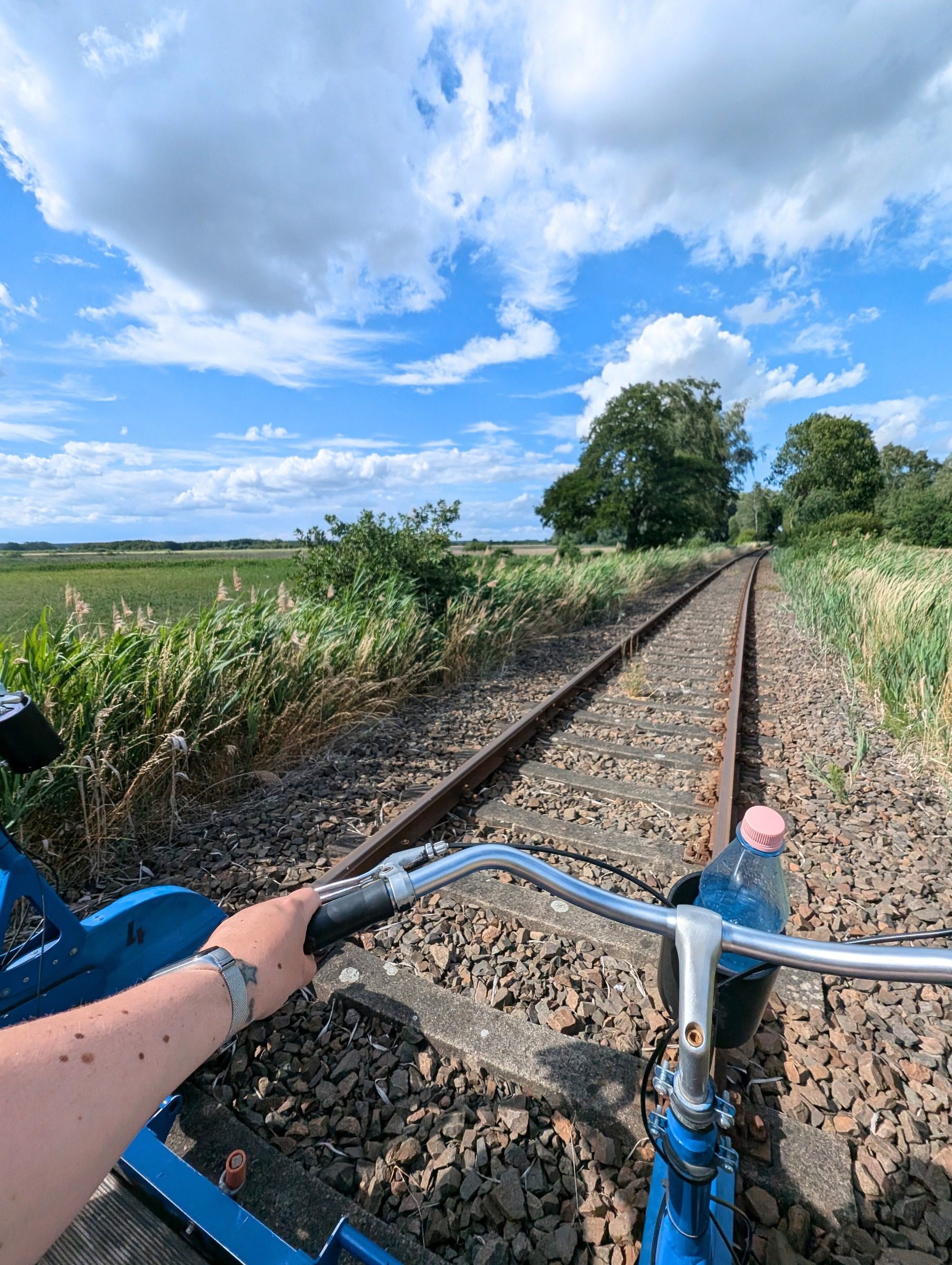 Erlebnisbahn Zossen: Draisinen-Fahrt – Ausflug mit Kindern, Foto 3