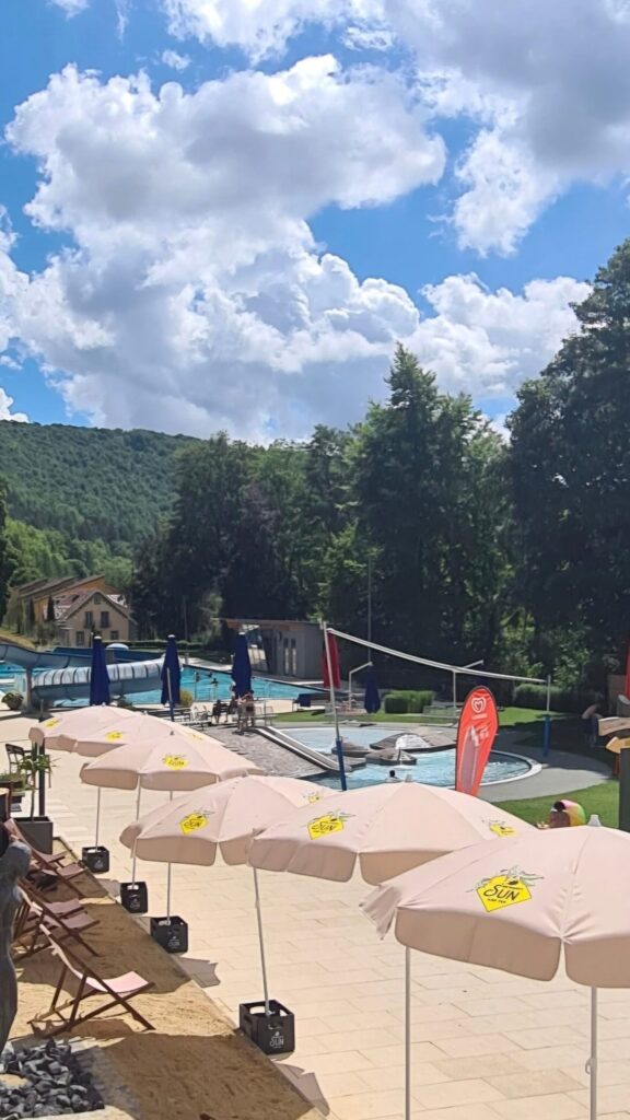 Badespaß im Blautal in Blaubeuren