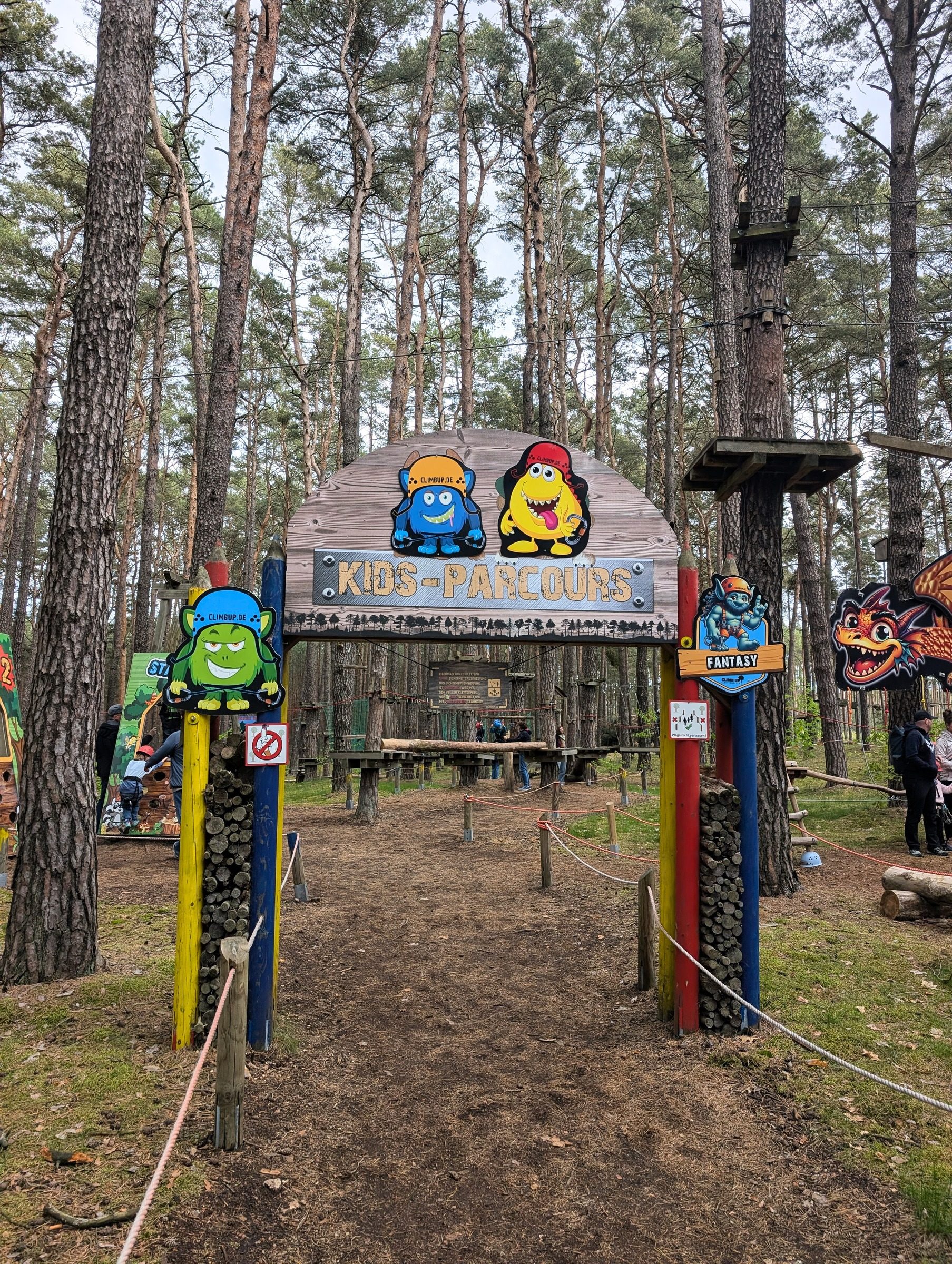 CLIMB UP! – Kletterwald in Klaistow für Groß & Klein – Ausflug mit Kindern, Foto 2