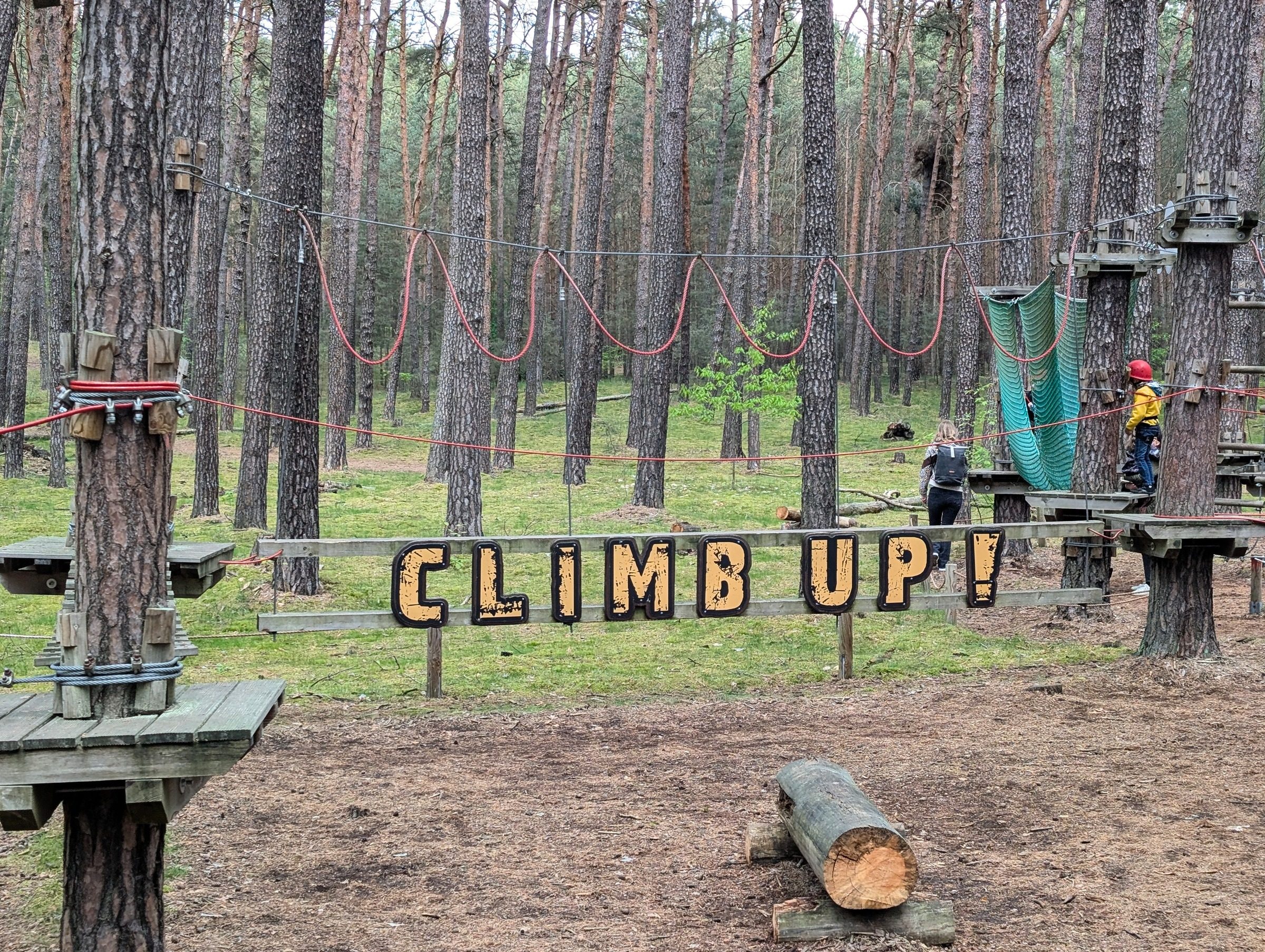 CLIMB UP! – Kletterwald in Klaistow für Groß & Klein – Ausflug mit Kindern, Foto 7