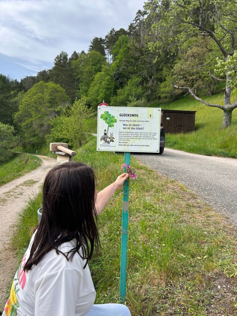Glücksweg Bermersbach am Rande des Schwarzwalds