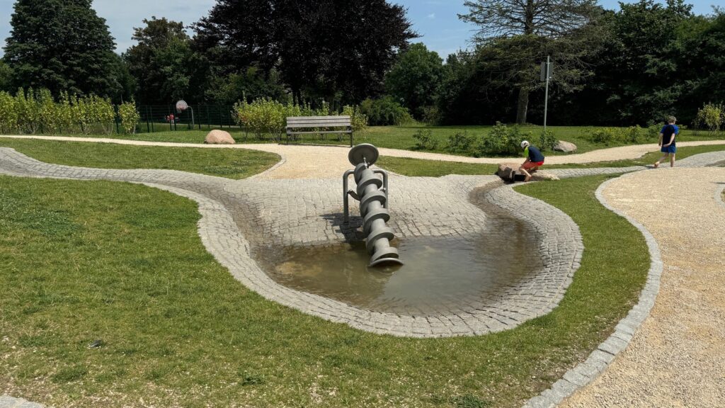 Wasserspielplatz im Burgpark Bad Vilbel