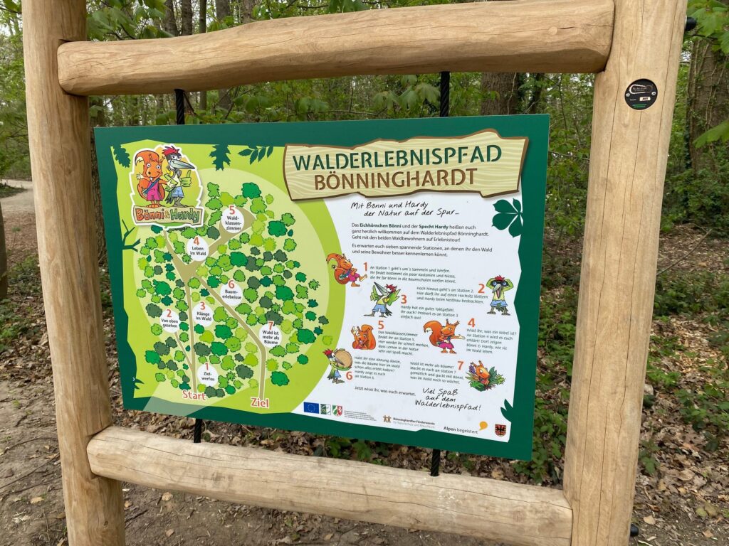 Walderlebnispfad & Waldspielplatz Bönninghardt