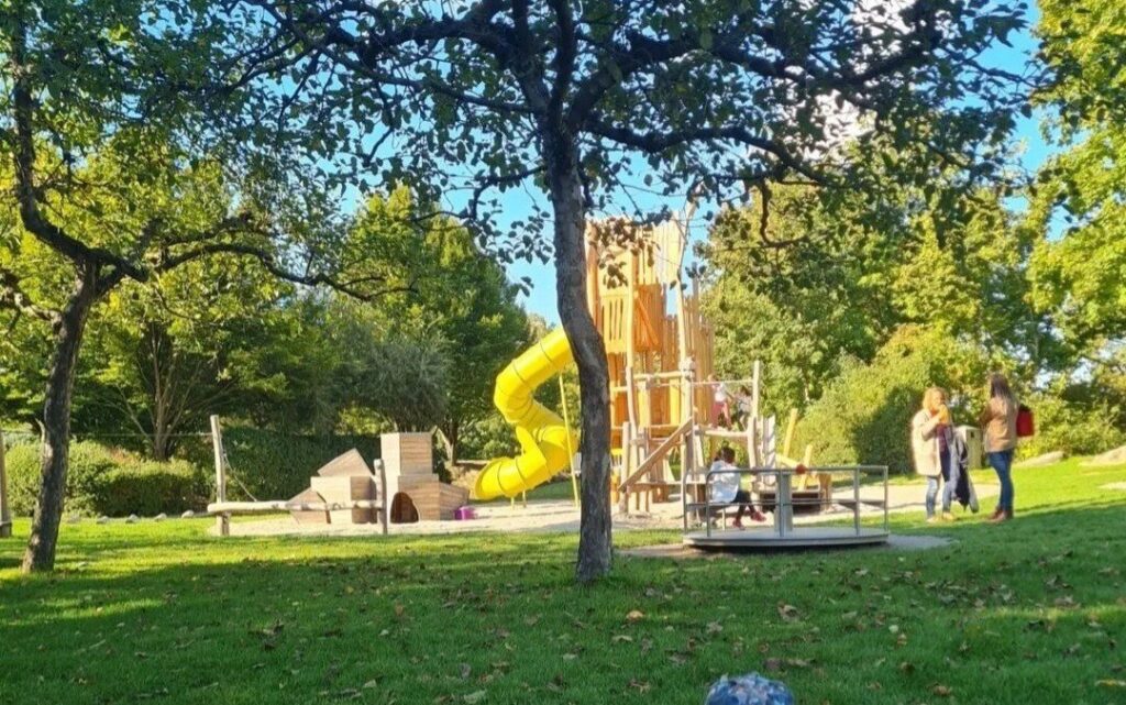 Spielplatz an der Skateanlage am Bodensee