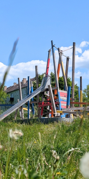 Bunter Spielplatz in Brandenburg/Havel