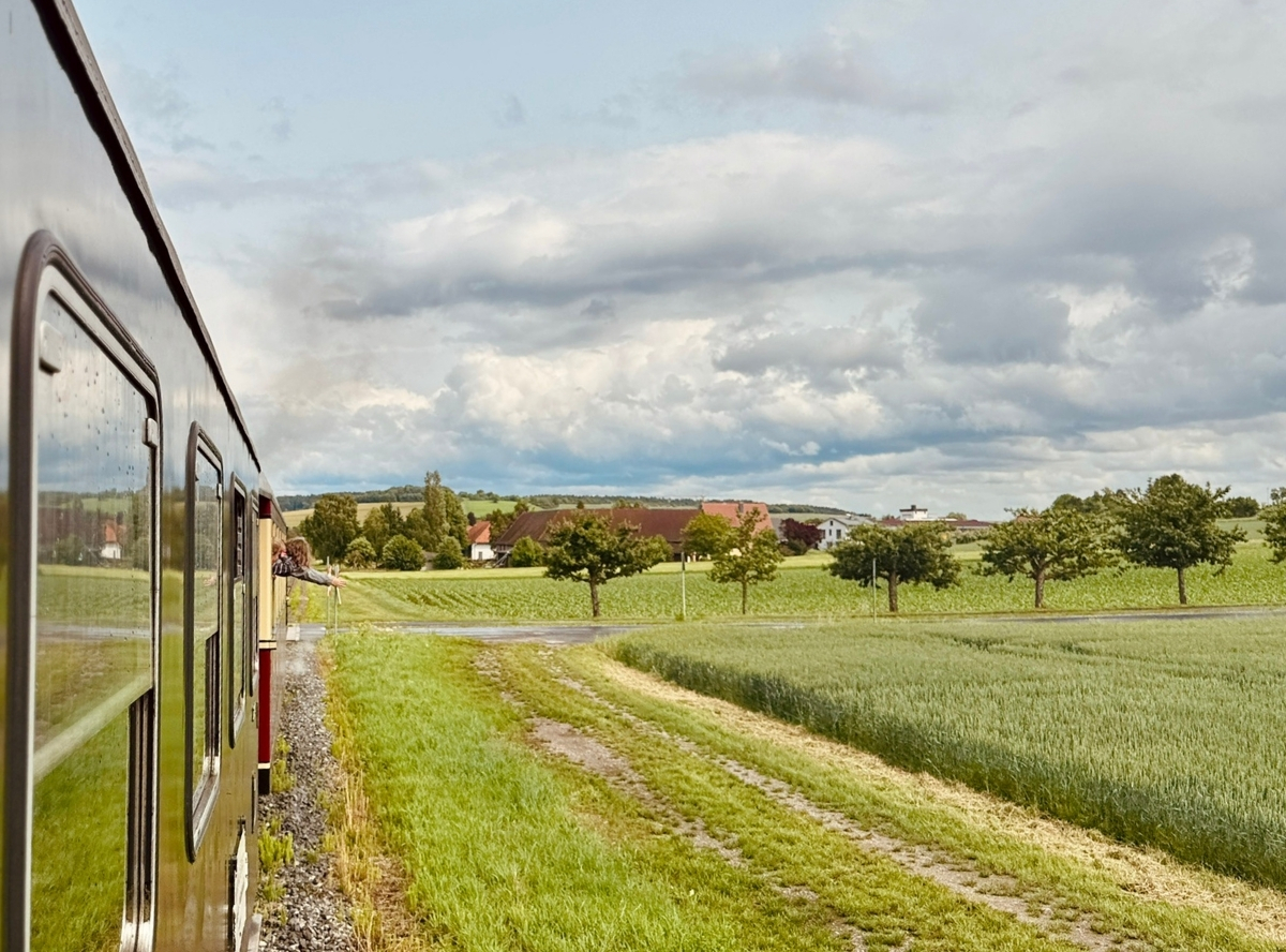 Dampflok-Fahrt mit dem Rhön-Zügle – Ausflug mit Kindern, Foto 4