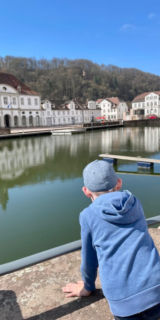 Das Hafenbecken in Bad Karlshafen – Ausflug mit Kindern, Foto 1